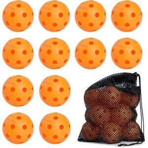 Pickleball Ball Set, Outdoor Indoor Pickle-Balls 6, 12 Pack, USAPA Standard